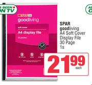 Spar Good Living A4 Soft Cover Display File 30 Page-1s