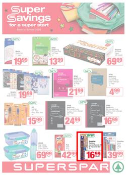 SUPERSPAR : Back to School (29 December 2025 - 08 February 2026), page 1