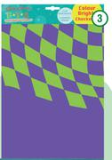 Colour Brights A4 Book Jackets-5s Per Pack