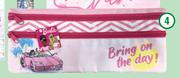 Barbie 2 Zip Pencil Bag 33cm x 14cm