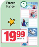 Frozen A4 Book Labels 16s