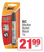 Bic Marker Bullet Black-1s 