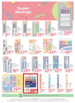 SUPERSPAR : Back to School (29 December 2025 - 08 February 2026), page 8