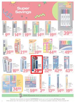 SUPERSPAR : Back to School (29 December 2025 - 08 February 2026), page 8