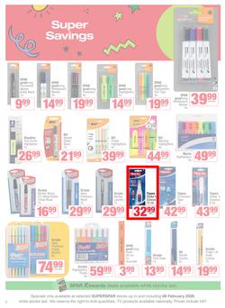 SUPERSPAR : Back to School (29 December 2025 - 08 February 2026), page 8