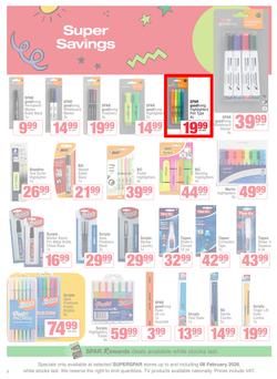 SUPERSPAR : Back to School (29 December 2025 - 08 February 2026), page 8