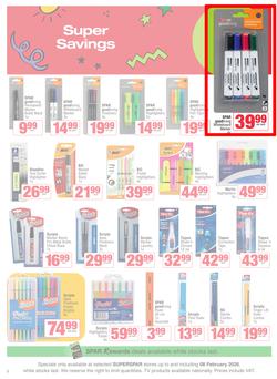 SUPERSPAR : Back to School (29 December 2025 - 08 February 2026), page 8