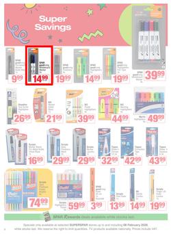 SUPERSPAR : Back to School (29 December 2025 - 08 February 2026), page 8