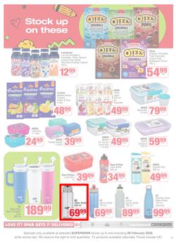 SUPERSPAR : Back to School (29 December 2025 - 08 February 2026), page 13