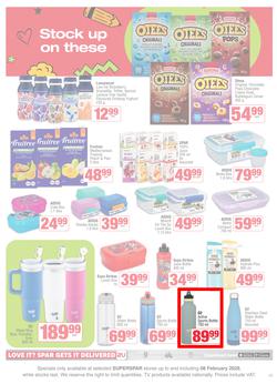 SUPERSPAR : Back to School (29 December 2025 - 08 February 2026), page 13