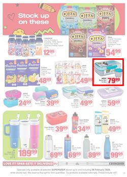 SUPERSPAR : Back to School (29 December 2025 - 08 February 2026), page 13