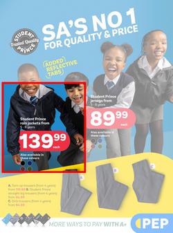 PEP : Buy A Full Uniform And Get R99 Off (29 December - 27 January 2026), page 5