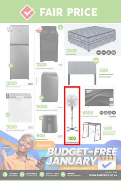 Fair Price : Budget Free January (until 31 January 2026), page 1