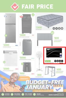 Fair Price : Budget Free January (until 31 January 2026), page 1