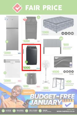 Fair Price : Budget Free January (until 31 January 2026), page 1