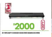 Defy 900 Gemini Cookerhood DCH90B 21-591