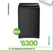 Hisense 16Kg T/L W/Machine WT3W1622UT 22-354
