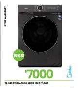 Midea 10Kg Front Loader Washing Machine 22-340