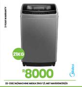 Midea 21Kg T/L Metallic W/Machine MA500W210/G 22-338