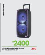 JVC 12" Home Theatre Trolley Speaker XS-N518PB 23-764