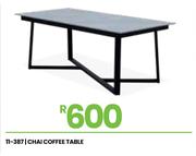 Chai Coffee Table 11-387