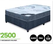 Vital Rest Queen Base Set (Firm) 7-443