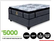 Enzo Queen Base Set Pillow Top (Soft) 7-427