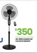 Homestar Fan With Remote 40-1098