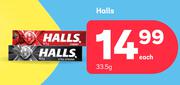 Halls-33.5g Each