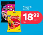 Maynards Sweets-75g Each