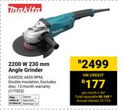 Makita 2200W 230mm Angle Grinder (171823)