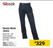 Beck Denim Work Jeans (650002,649970,621734)