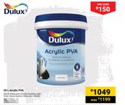 Dulux 20L Acrylic PVA (146004)