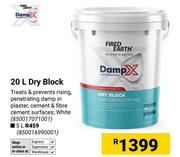 Fired Earth 5L Damp-X Dry Block (850016990001)