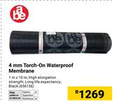 Abe 4mm Torch On Waterproof Membrane 1m x 10m (656156)