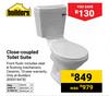 Builders Close Coupled Toilet Suite (850018478)