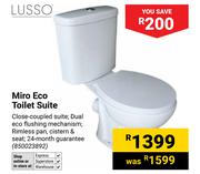 Lusso Miro Eco Toilet Suite (850023892)