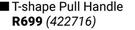 Dortello T-Shape Pull Handle 422716
