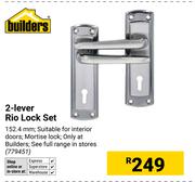 Builders 2-Lever Rio Lock Set 779451