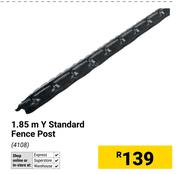 1.85m Y Standard Fence Post 4108