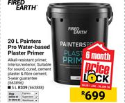 Fired Earth 5L Painters Pro Water Based Plaster Primer (663888)