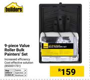 Builders 9 Piece Value Roller Bulk Painter's Set (850001731)