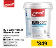 Plascon 20L Water Based Plaster Primer White (625241)