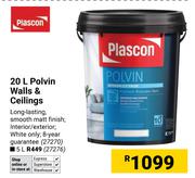 Plascon 20L Polvin Walls & Ceilings (27270)