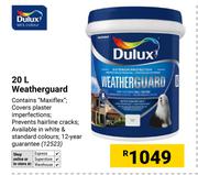 Dulux 20L Weatherguard (12523)