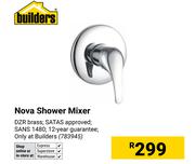 Builders Nova Shower Mixer 783945