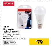 Eurolux 12W Day/Night Sensor Globes (E27 Fitting Cool White) 850018274