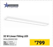 Bright Star Lighting 32W Linear Fitting LED White 850022183