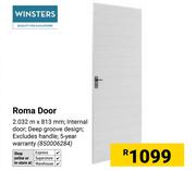 Winsters Roma Door (Excludes Handle) 2.032m x 813mm 850006284