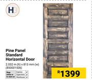 Pine Panel Standard Horizontal Door 2.032m (H) x 813mm (W) 850001506